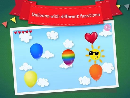 Изображение игры: Balloon Pop!.