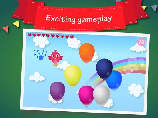 Изображение игры: Balloon Pop!.