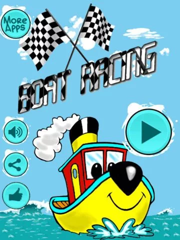 Изображение игры: Extreme Boat Racing -Power of Turbo,Speed,Thumb Boat free Racing game for kids