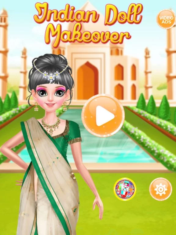 Изображение игры: Indian Doll - Fashion Makeover Games For Girls