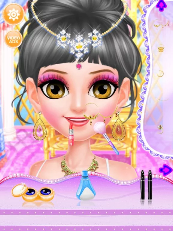 Изображение игры: Indian Doll - Fashion Makeover Games For Girls
