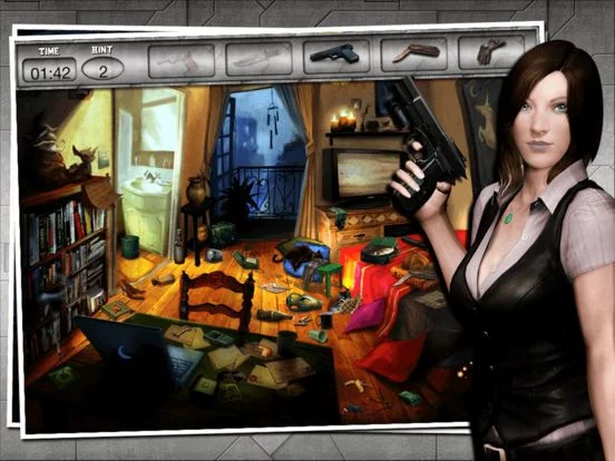 Изображение игры: Criminal HiddenObject- Free CrimeCase Game