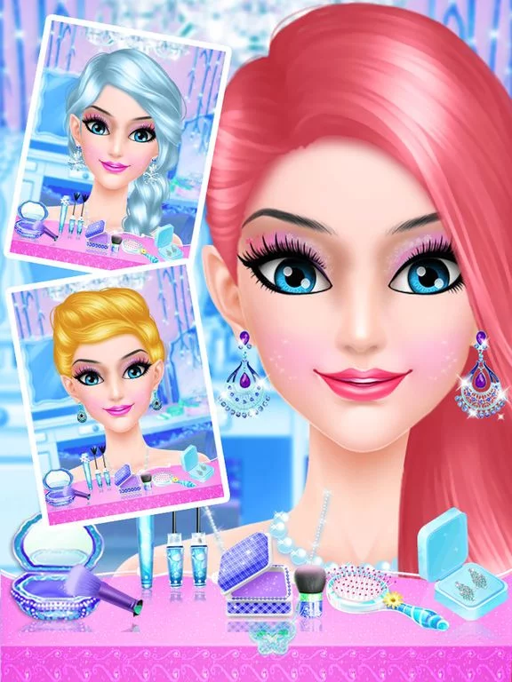 Изображение игры: Ice Queen Salon - girls makeover games