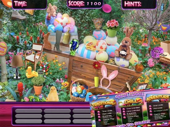 Изображение игры: Easter Spring Gardens - Hidden Objects