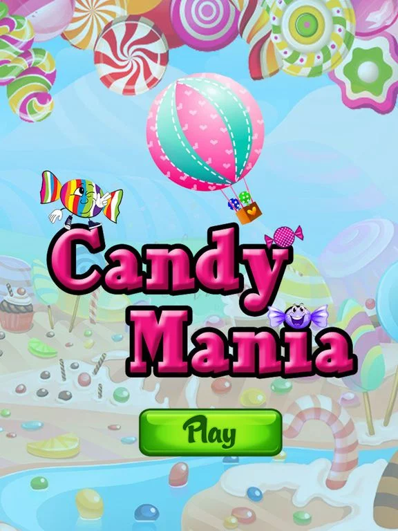 Изображение игры: Sweet Candy mania games - Match 3 Puzzle Game