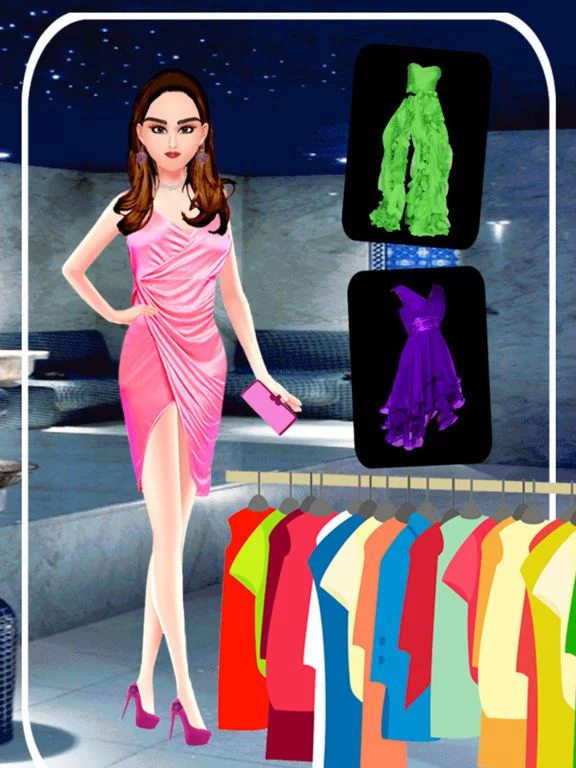 Изображение игры: Fashion Girl Salon: Glam Doll Makeover Girls Games
