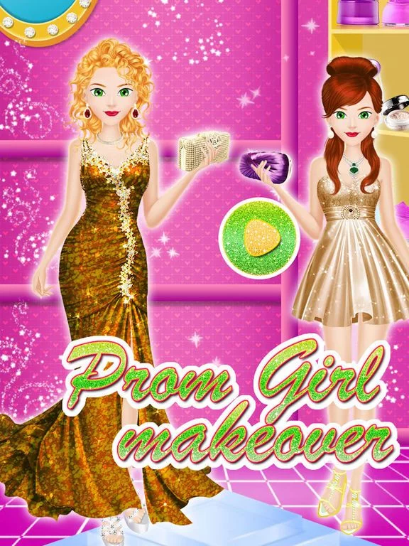 Изображение игры: Prom Girl Makeover - Make Up & Dress Up Girls Spa