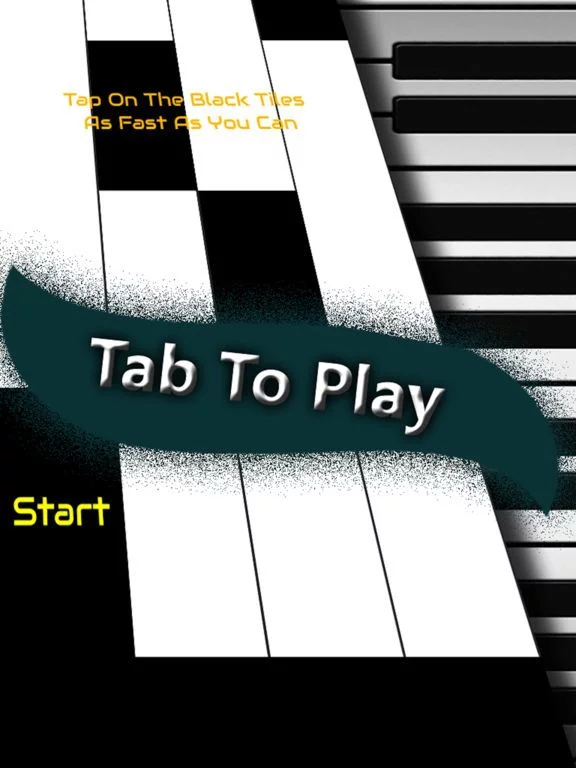 Изображение игры: Piano Tile Black - Don't tap piano white tiles 2