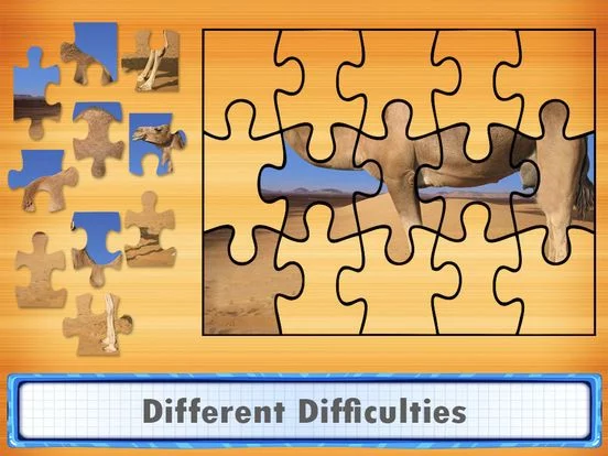 Изображение игры: Animal Jigsaw Puzzles: puppy & cat puzzles