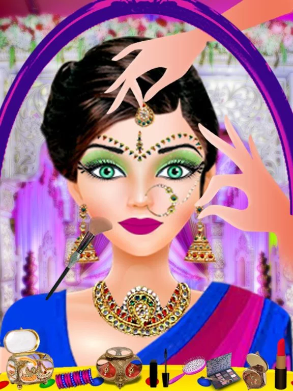Изображение игры: Princess Wedding Salon - Indian Princess Makeover