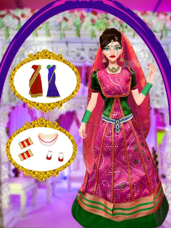 Изображение игры: Princess Wedding Salon - Indian Princess Makeover