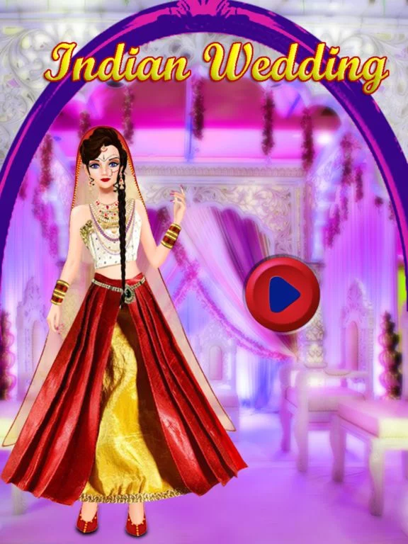 Изображение игры: Princess Wedding Salon - Indian Princess Makeover