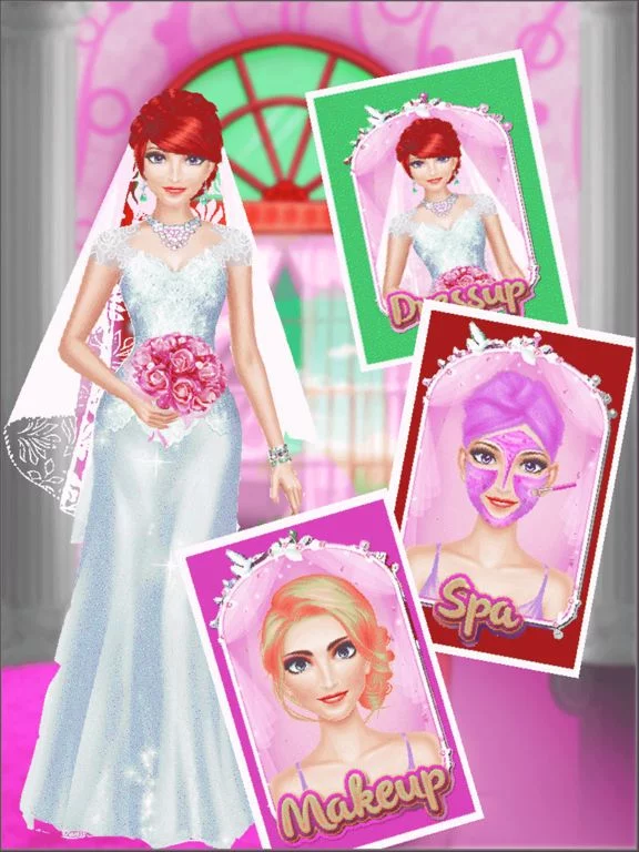 Изображение игры: Wedding Salon -Spa Makeover, Dress up, Makeup Game