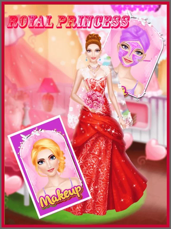 Изображение игры: Wedding Salon -Spa Makeover, Dress up, Makeup Game