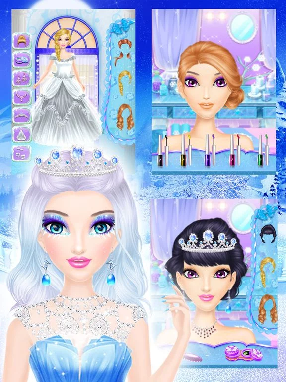 Изображение игры: Ice Queen Makeover - Frozen Salon Girls Games