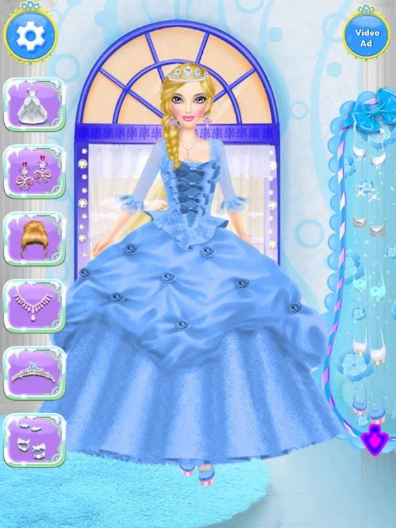 Изображение игры: Ice Queen Makeover - Frozen Salon Girls Games
