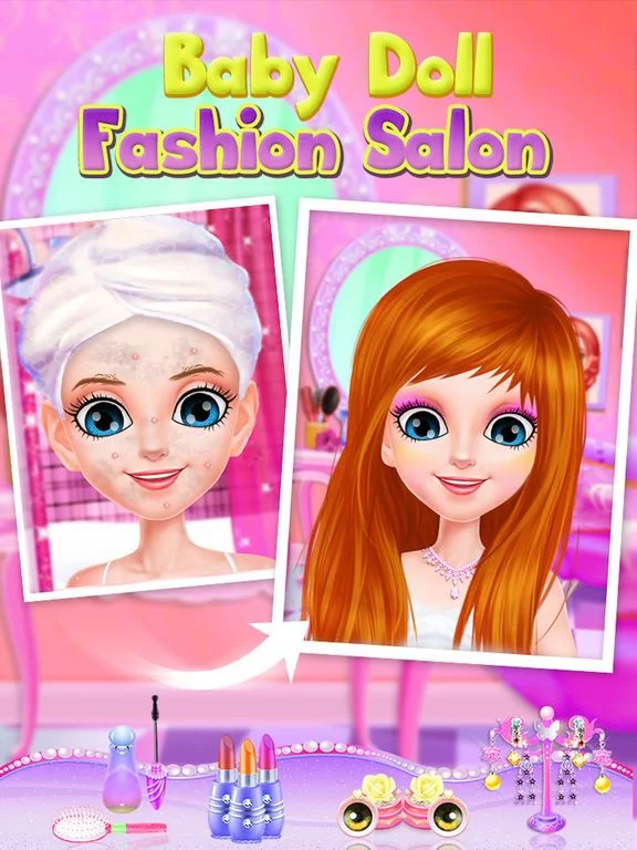 Изображение игры: Sweet Baby Doll Fashion Salon