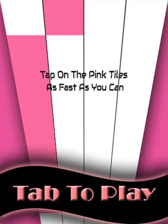 Изображение игры: Pink Piano Tiles - Tap Tap Music Tiles Game