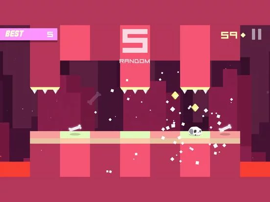Изображение игры: Bonecrusher: Free Awesome Endless Skull & Bone Game