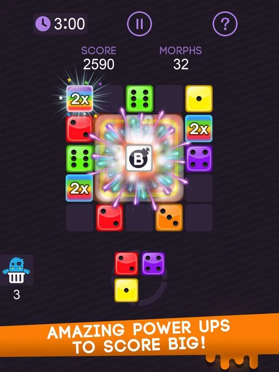 Изображение игры: Dice Puzzle Blitz - Block Game with Tournaments