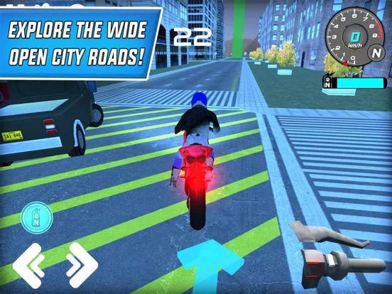Изображение игры: Moto City Sim 2