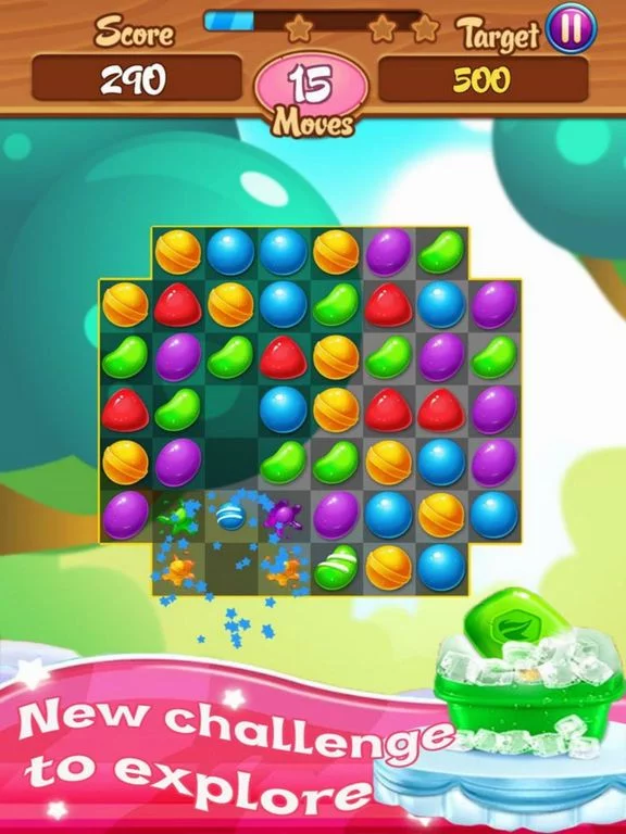 Изображение игры: Candy Green Garden