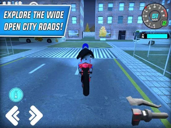 Изображение игры: Moto City Sim 2