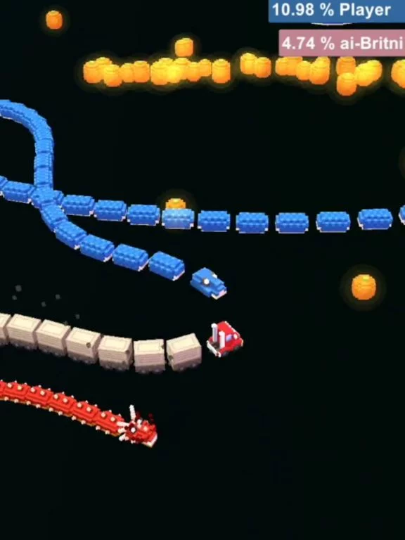 Изображение игры: Snaker.io !