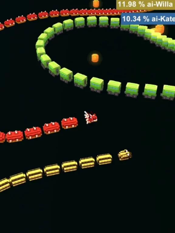 Изображение игры: Snaker.io !