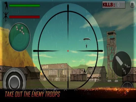 Изображение игры: Sniper Helicopter War Shoot