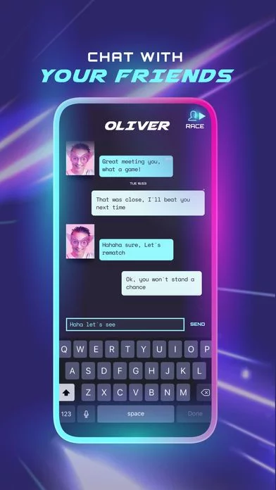 Изображение игры: Hyperspeed - Race with Friends