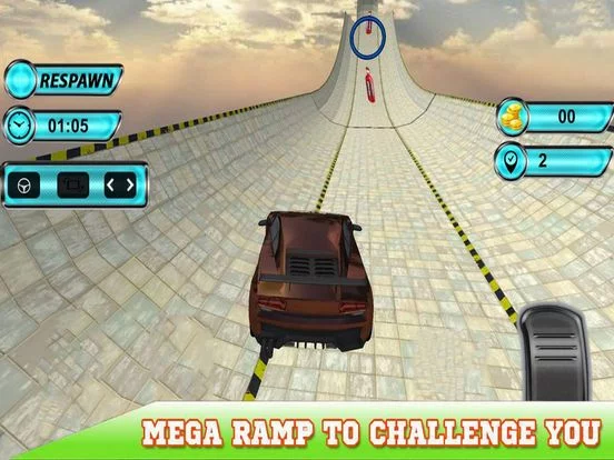 Изображение игры: Jump Mega Driving: Muscle Car