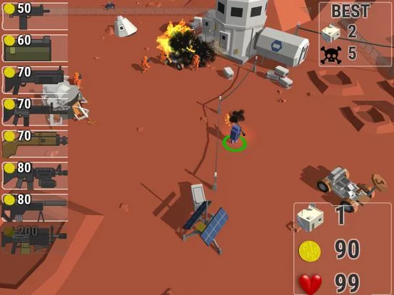 Изображение игры: Ultimate Mars Defense