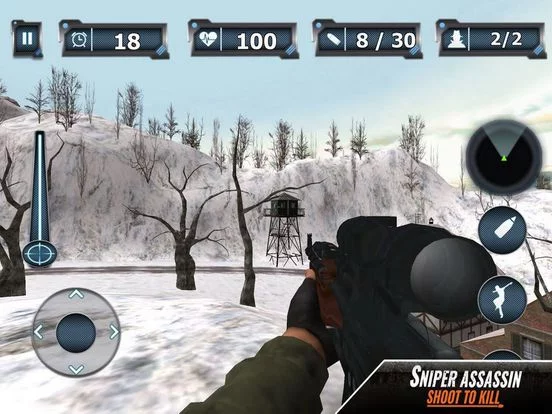 Изображение игры: Survival War: Snow Sniper Pro