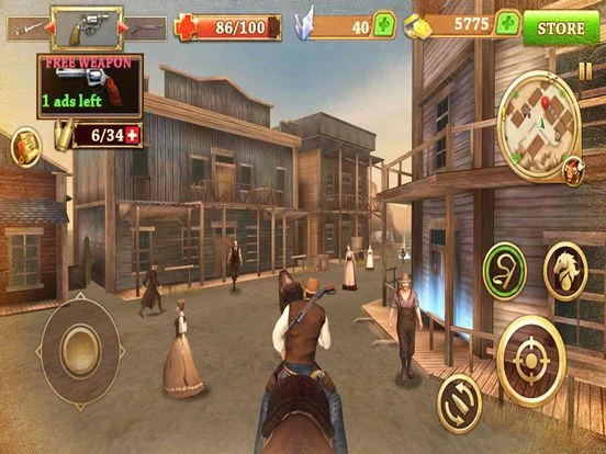 Изображение игры: the war of cowboy
