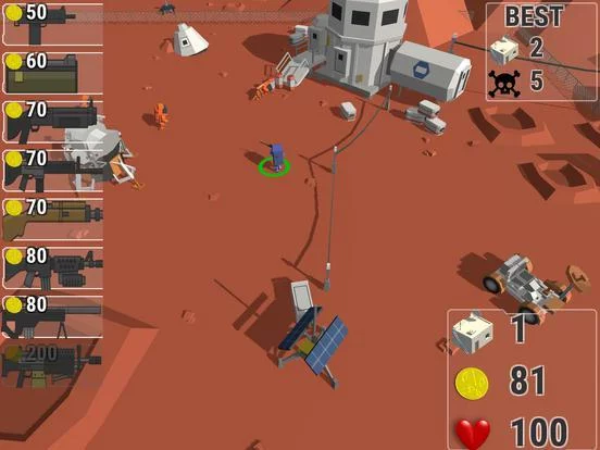 Изображение игры: Ultimate Mars Defense