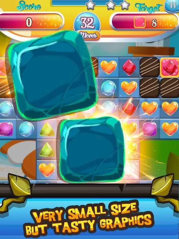 Изображение игры: Sweet Party Crush Puzzle game