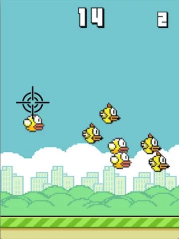 Изображение игры: Flappy Hunt Free Game