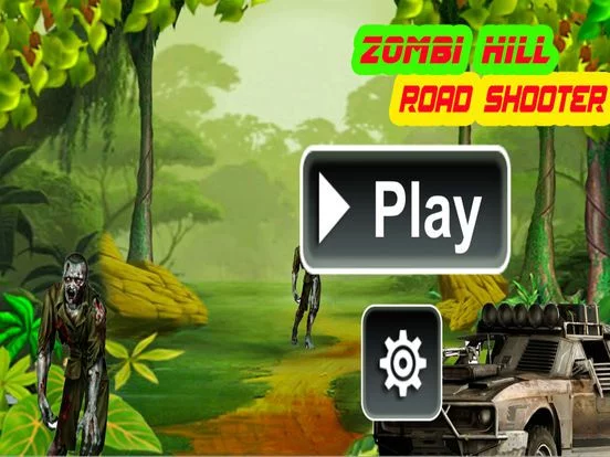 Изображение игры: Zombie Hill Road Shooter