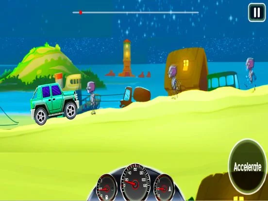 Изображение игры: Zombie Hill Road Shooter