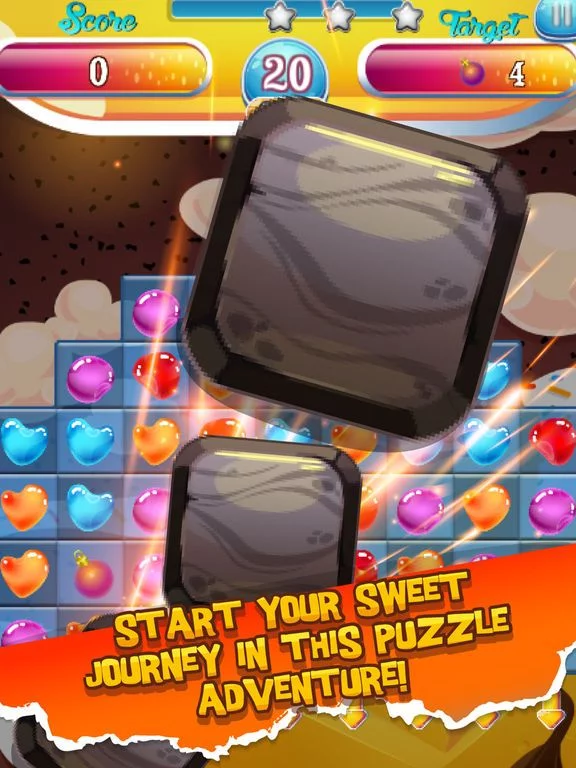 Изображение игры: Mad Candy Max: Match Three Or More Candies Tap Boom Game