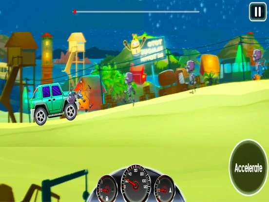Изображение игры: Zombie Hill Road Shooter