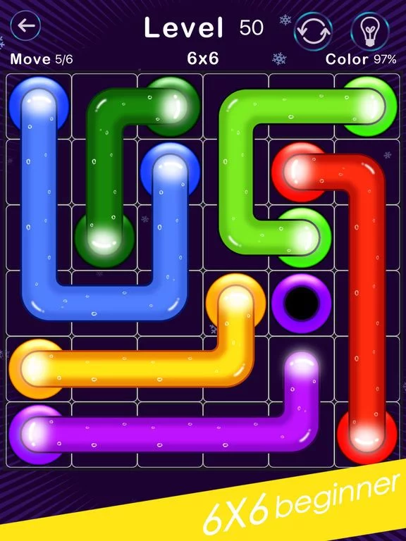 Изображение игры: Color Line -Fill Block Puzzle