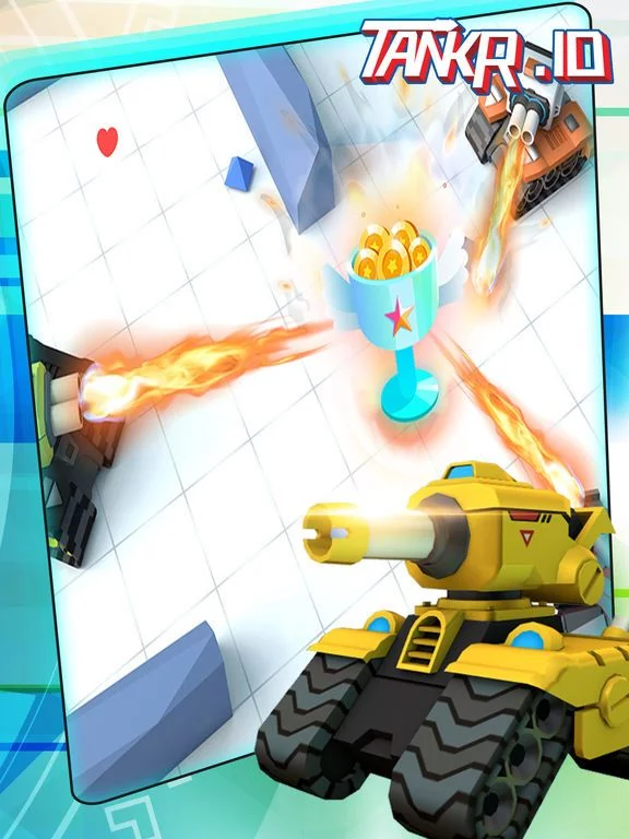Изображение игры: Tankr.io-Tank Realtime Battle