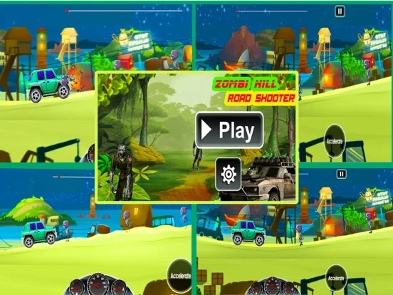 Изображение игры: Zombie Hill Road Shooter