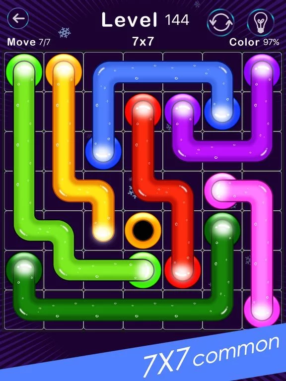 Изображение игры: Color Line -Fill Block Puzzle