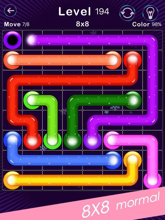 Изображение игры: Color Line -Fill Block Puzzle