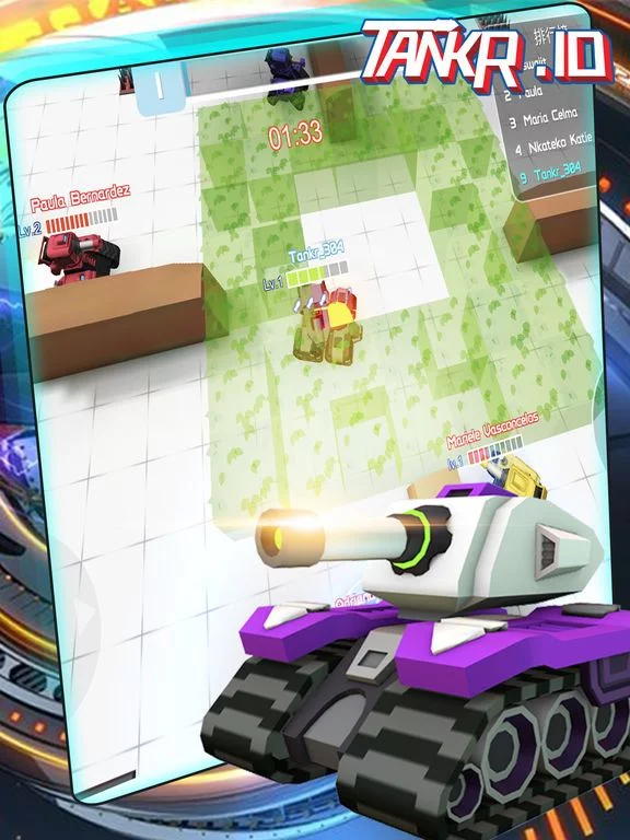 Изображение игры: Tankr.io-Tank Realtime Battle