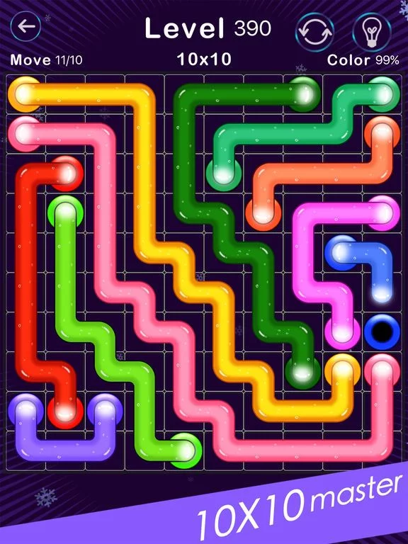 Изображение игры: Color Line -Fill Block Puzzle