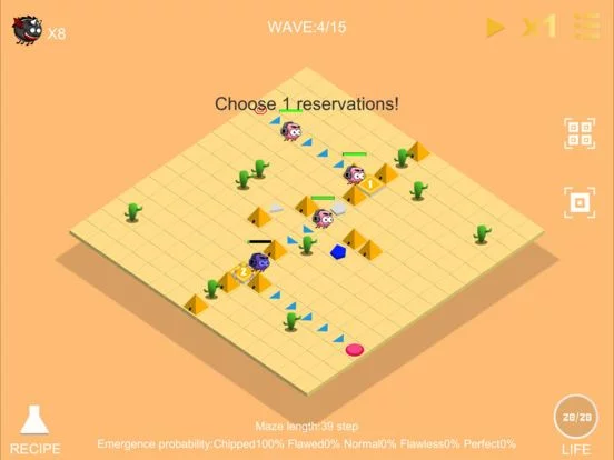 Изображение игры: Gem Defense - Labyrinth tower defense